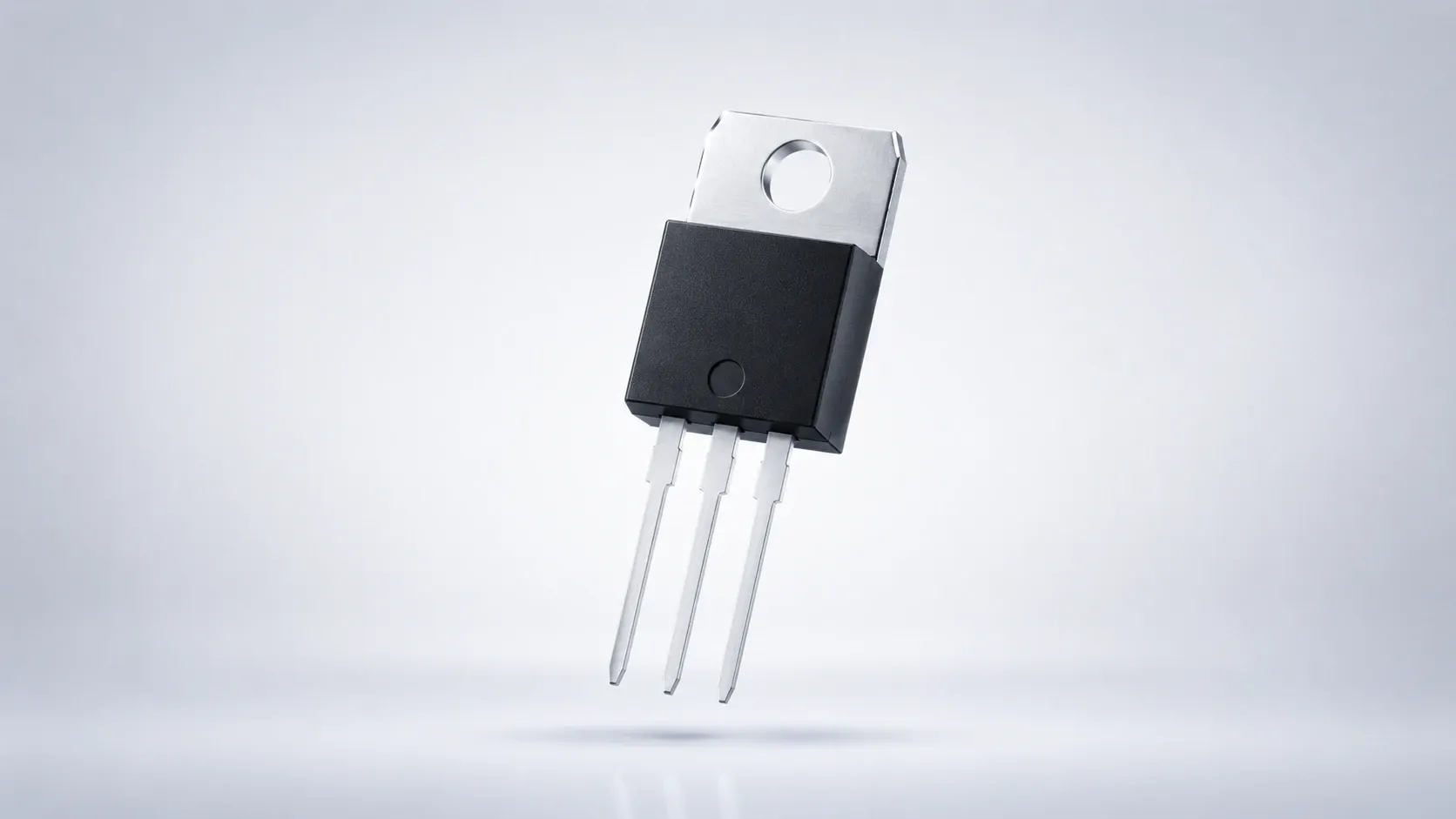 Three-lead power MOSFET package